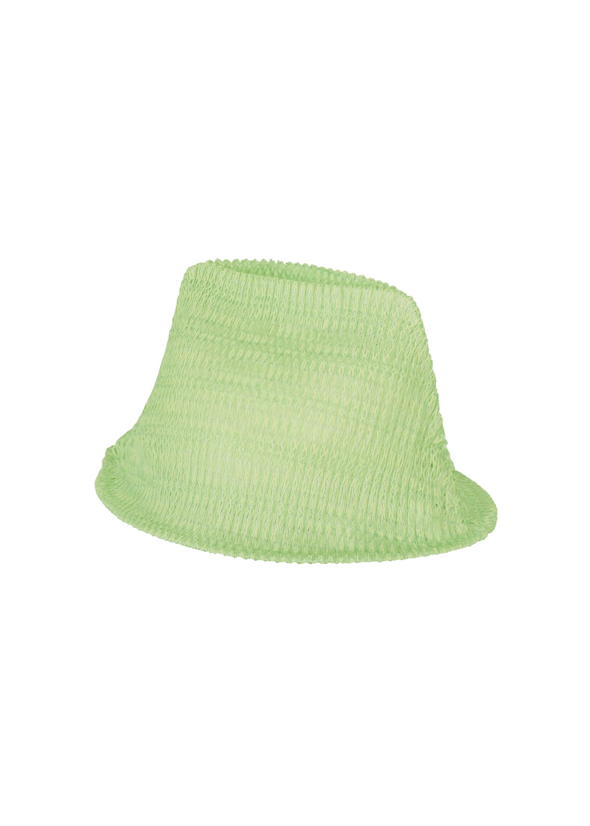 MESH PLEATS HAT、アクセサリー&その他_帽子、グリーン