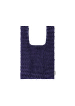 MESH PLEATS BAG、バッグ&財布_ハンドバッグ、ブルー