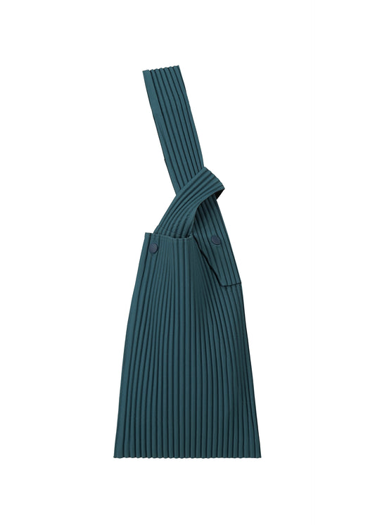 UMBRELLA PLEATS BAG、バッグ&財布_ハンドバッグ、ネイビー
