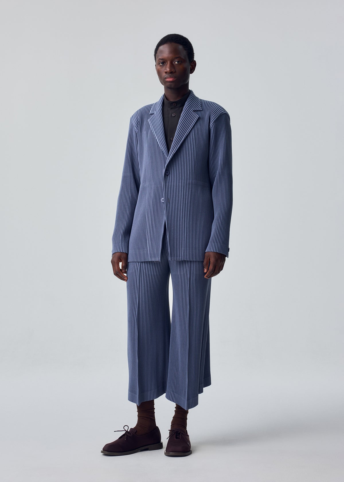 KERSEY PLEATS、メンズ_ジャケット&コート_ジャケット＆ブルゾン、着用画像1
