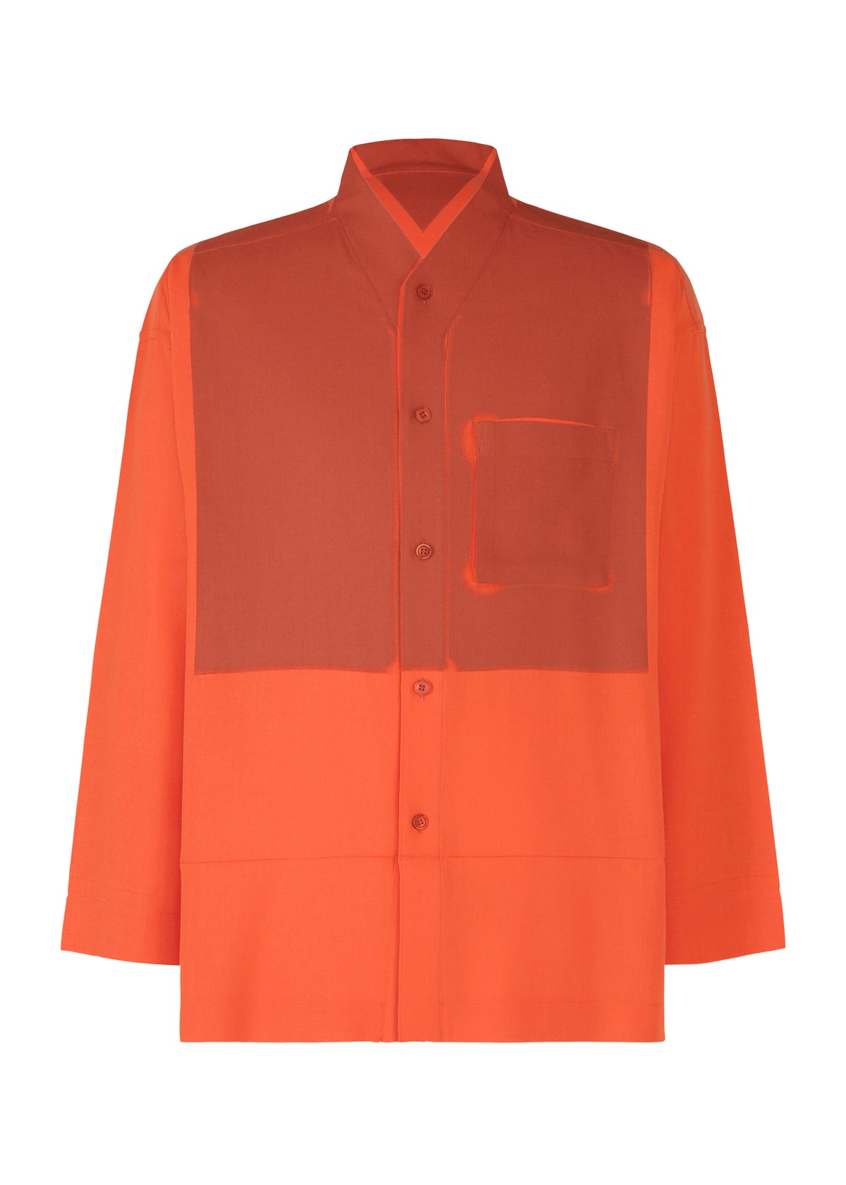PRESS SHIRT、メンズ_トップス_シャツ、レッド