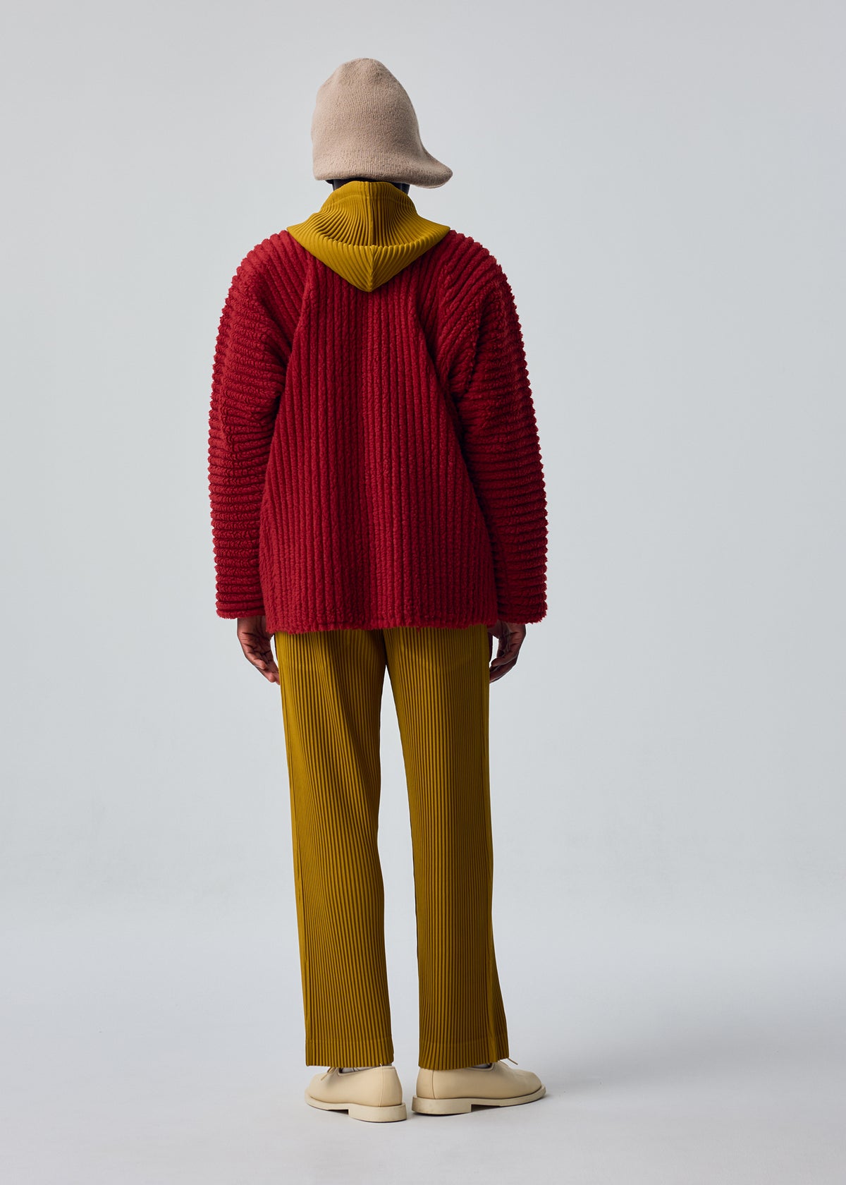 FLEECE PLEATS、メンズ_ジャケット&コート_ジャケット＆ブルゾン、着用画像2