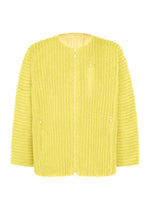 FLEECE PLEATS、メンズ_ジャケット&コート_ジャケット＆ブルゾン、イエロー