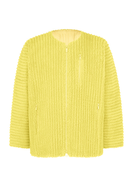 FLEECE PLEATS、メンズ_ジャケット&コート_ジャケット＆ブルゾン、イエロー