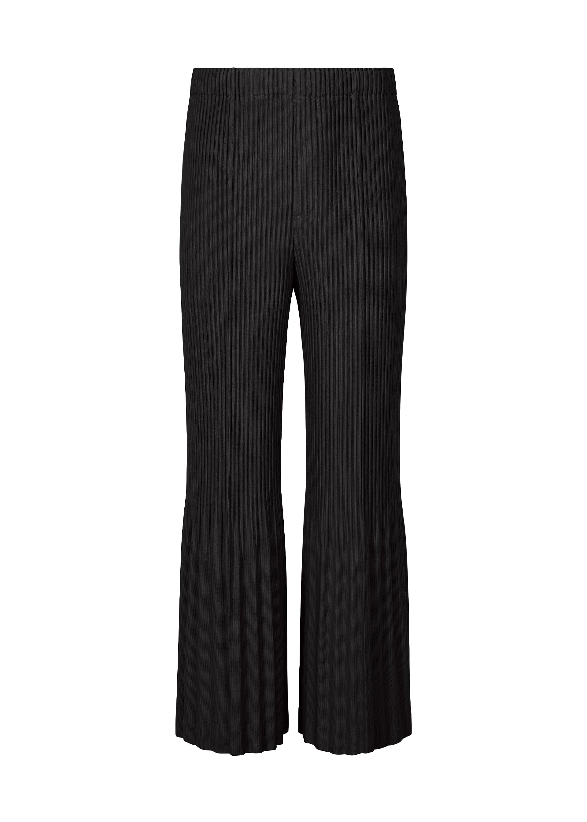 PLEATS BOTTOMS 1、メンズ_パンツ、ブラック