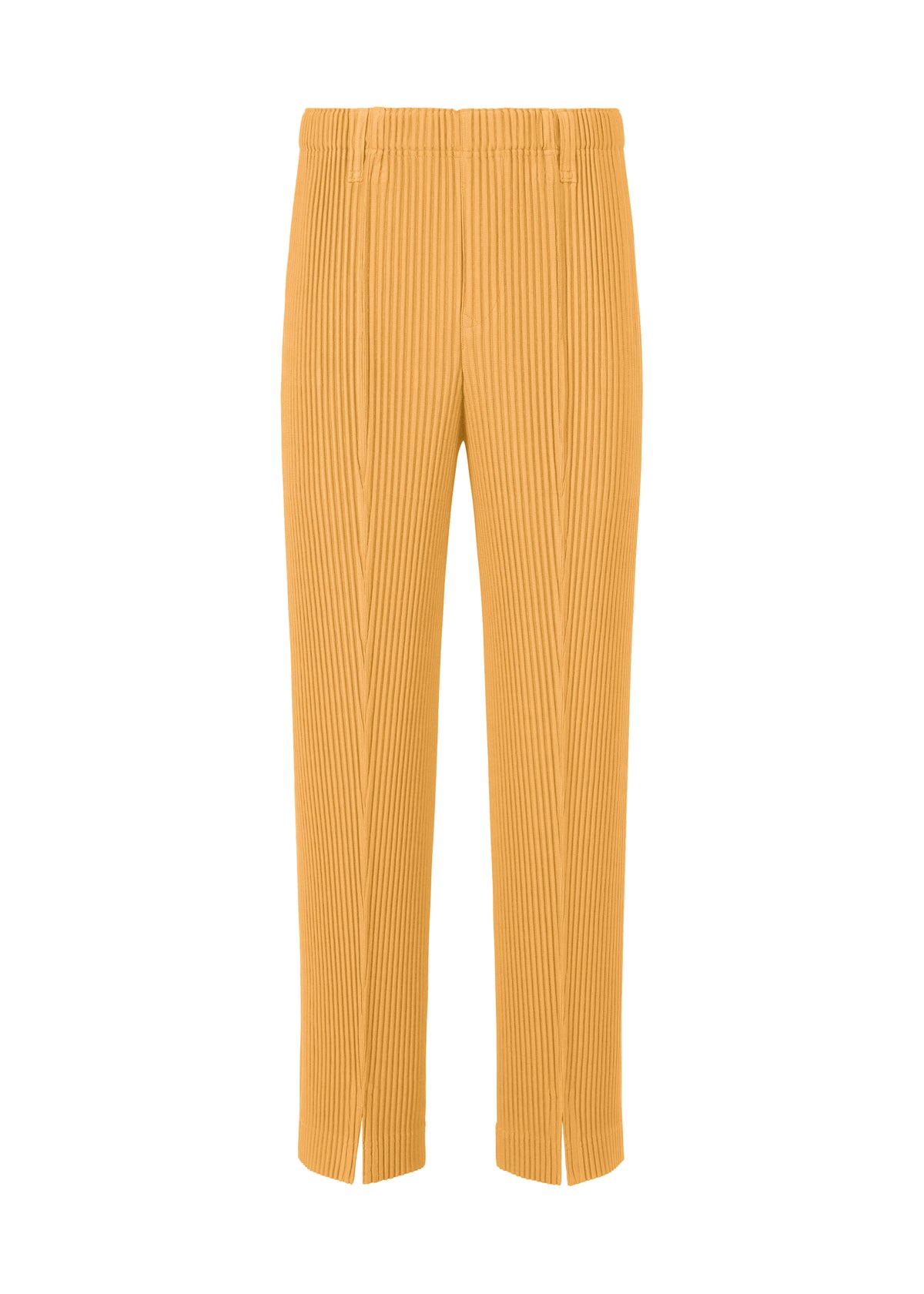 TAILORED PLEATS 1、メンズ_パンツ、オレンジ