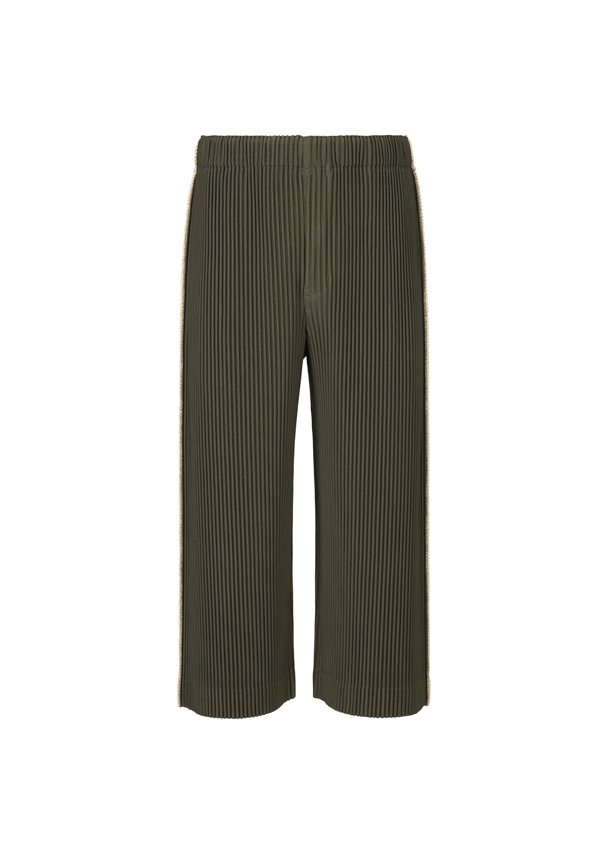 EMBROIDERY STRIPES、メンズ_パンツ、ブラウン