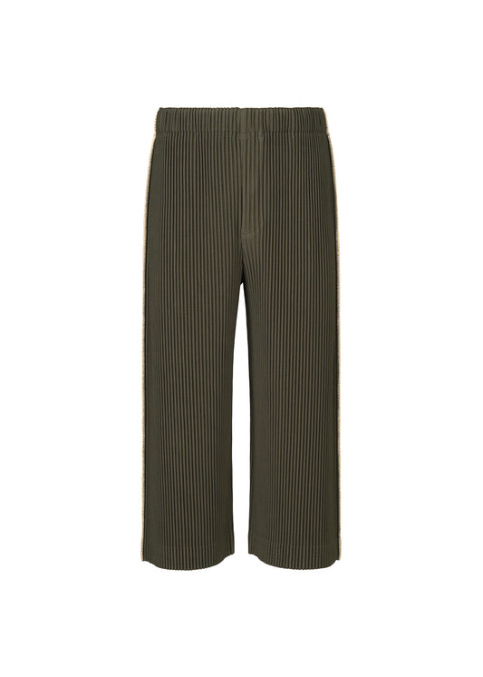 EMBROIDERY STRIPES、メンズ_パンツ、ブラウン