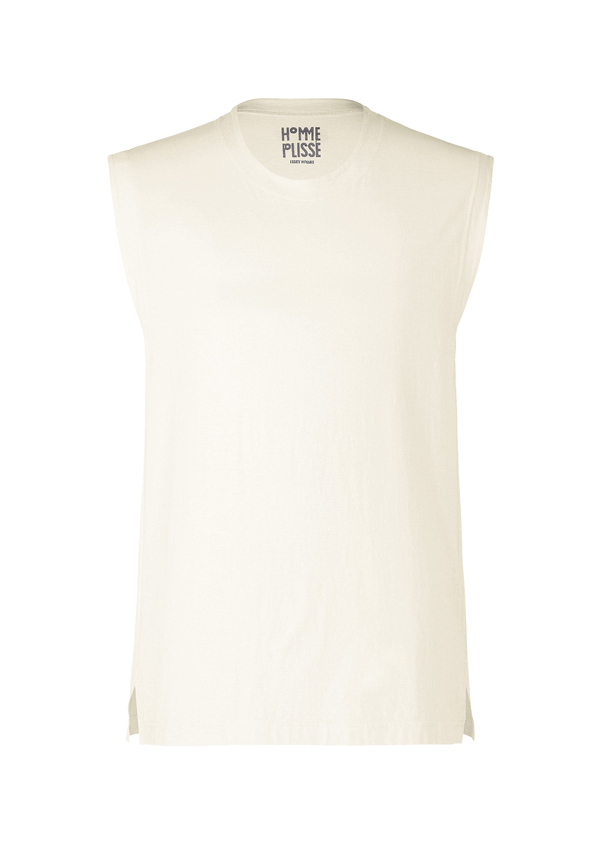 HARD TWIST JERSEY、メンズ_トップス_トップ、ベージュ