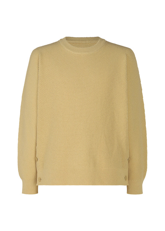 RUSTIC KNIT、メンズ_ニット、イエロー