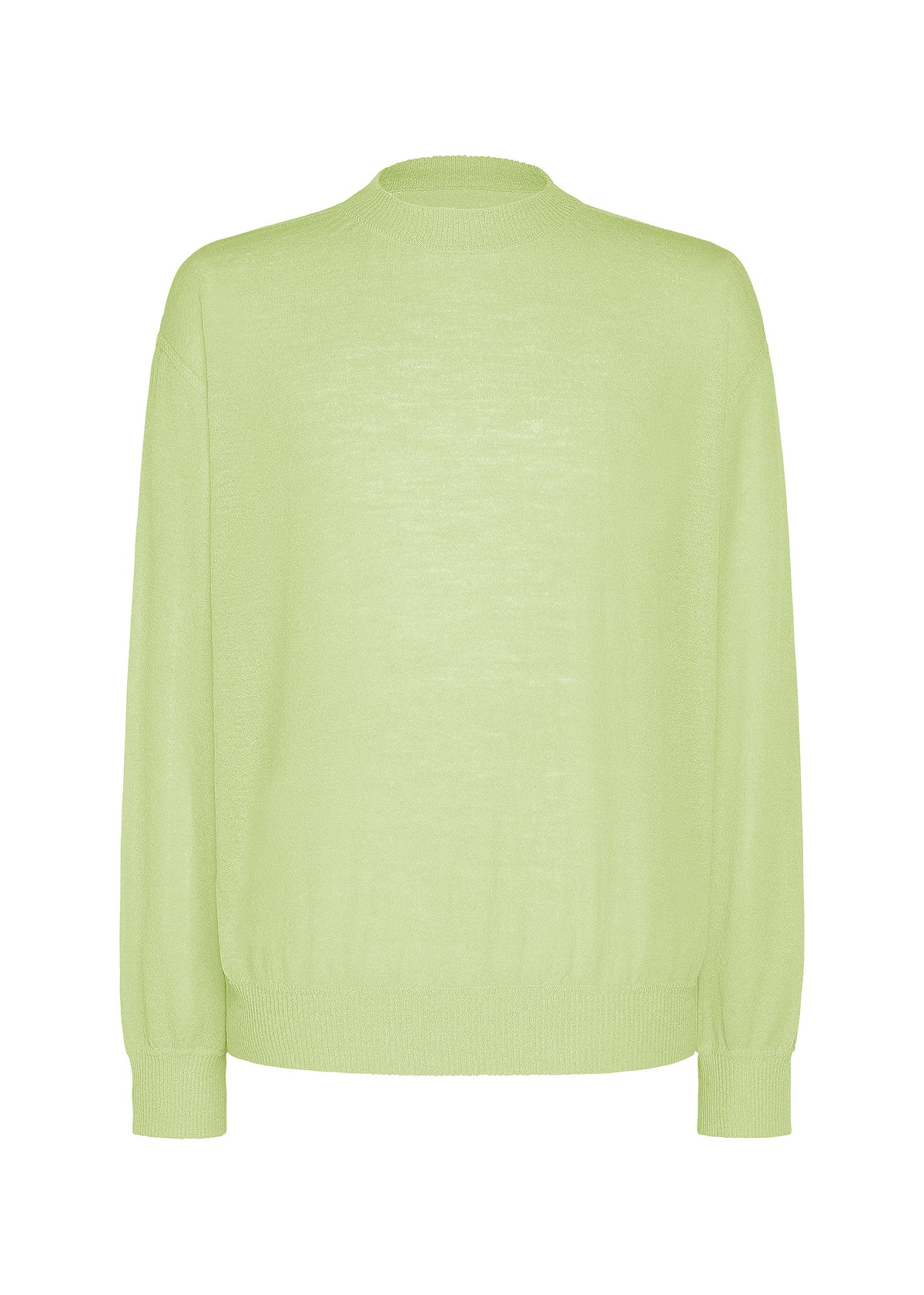 KNIT UNRAVELED、メンズ_ニット、グリーン