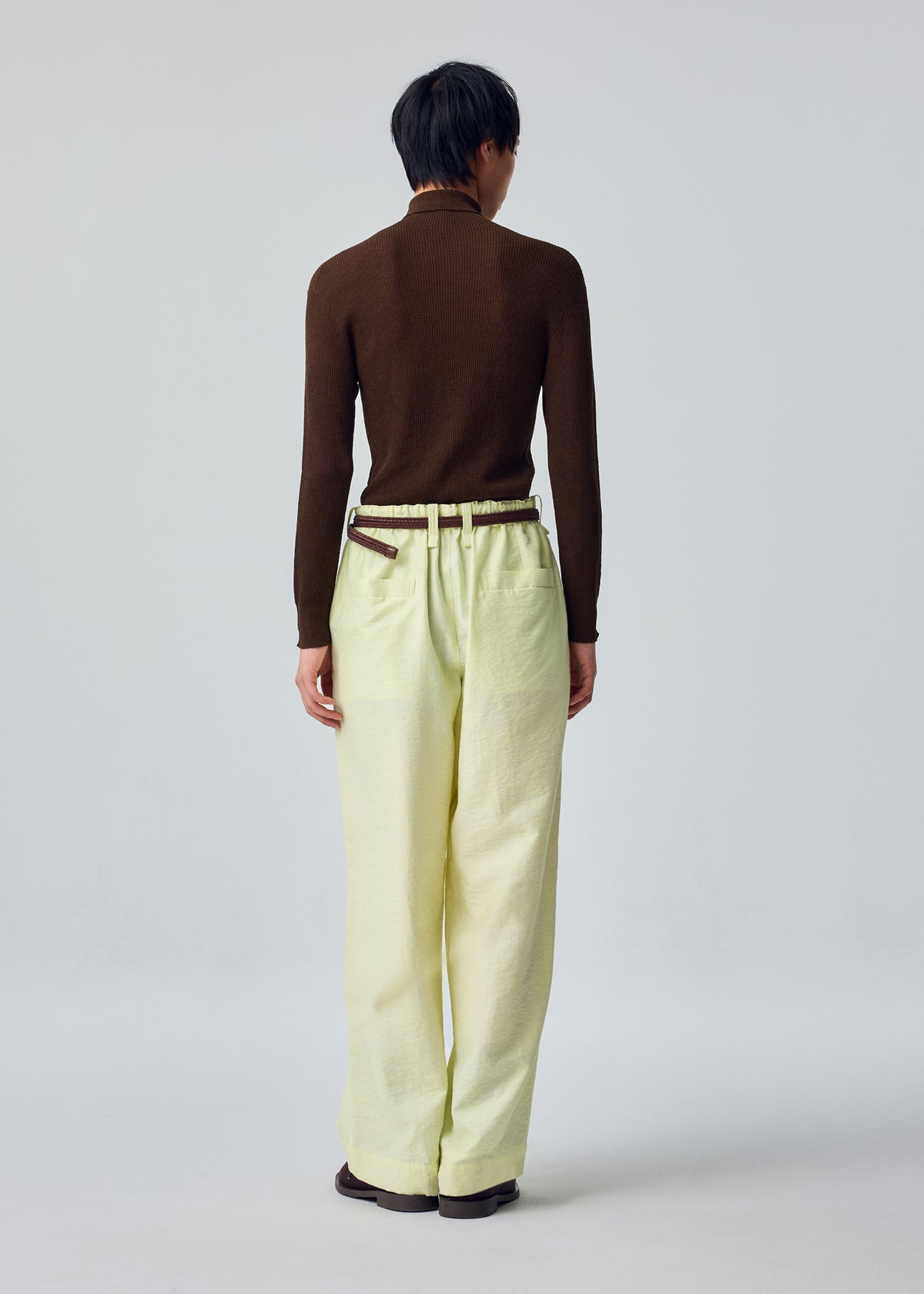 KNIT UNRAVELED、メンズ_ニット、着用画像2