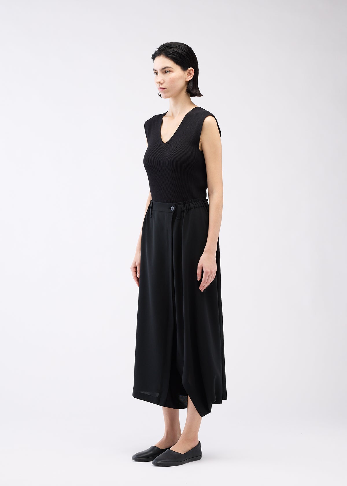 SEAMLESS BOTTOMS BASIC、ウィメンズ_パンツ、着用画像2