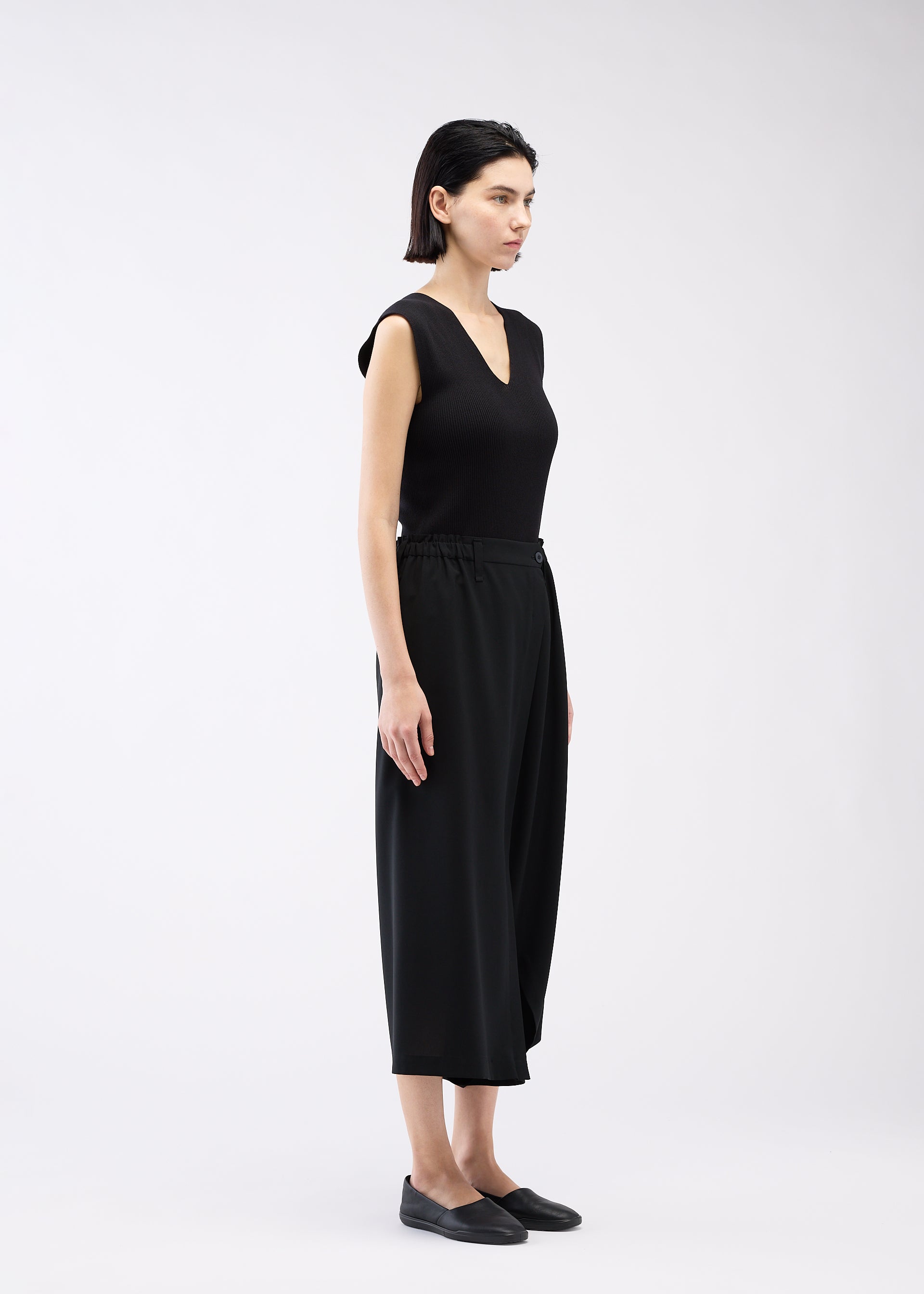 SEAMLESS BOTTOMS BASIC、ウィメンズ_パンツ、着用画像4