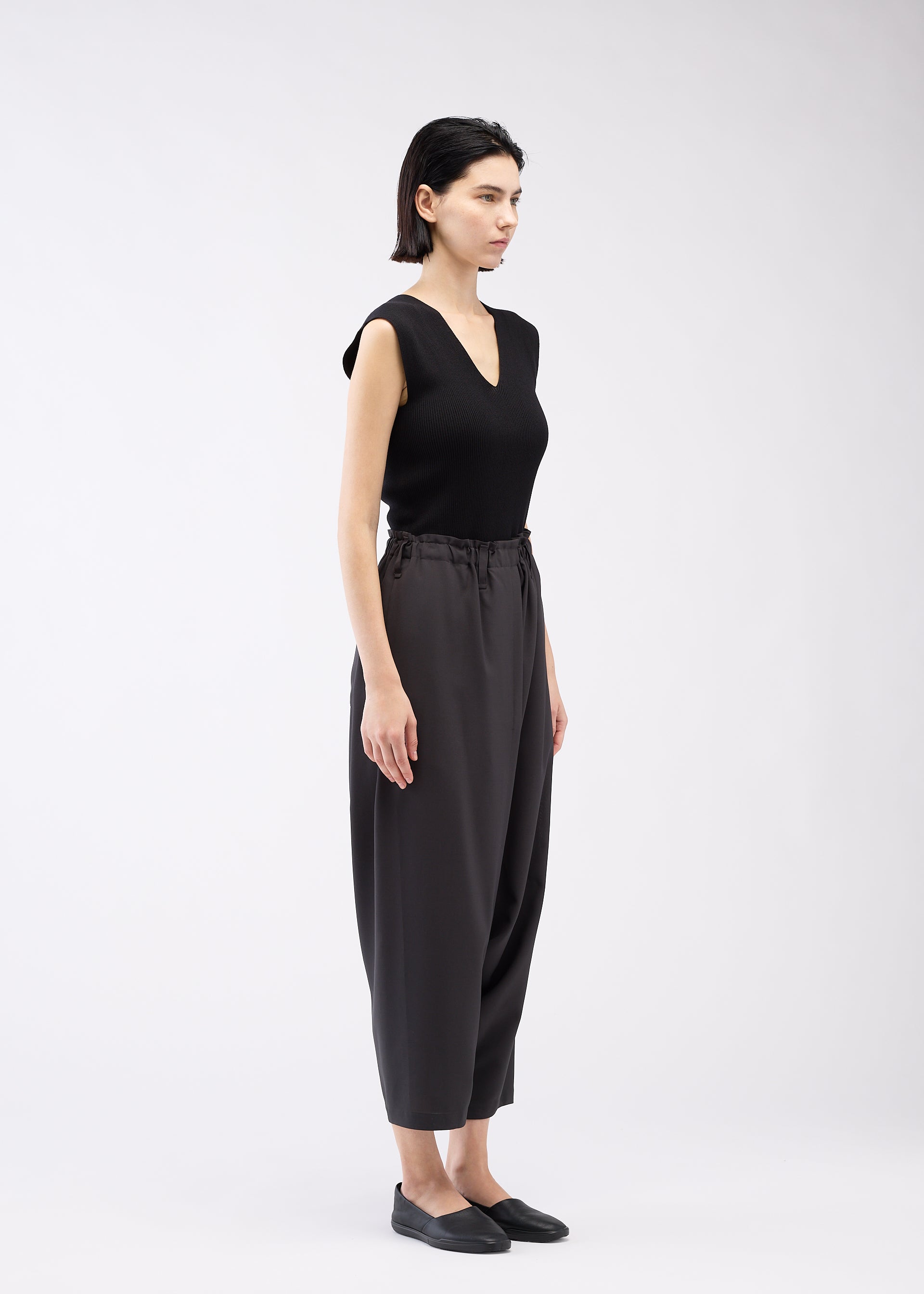 SEAMLESS BOTTOMS BASIC、ウィメンズ_パンツ、着用画像4