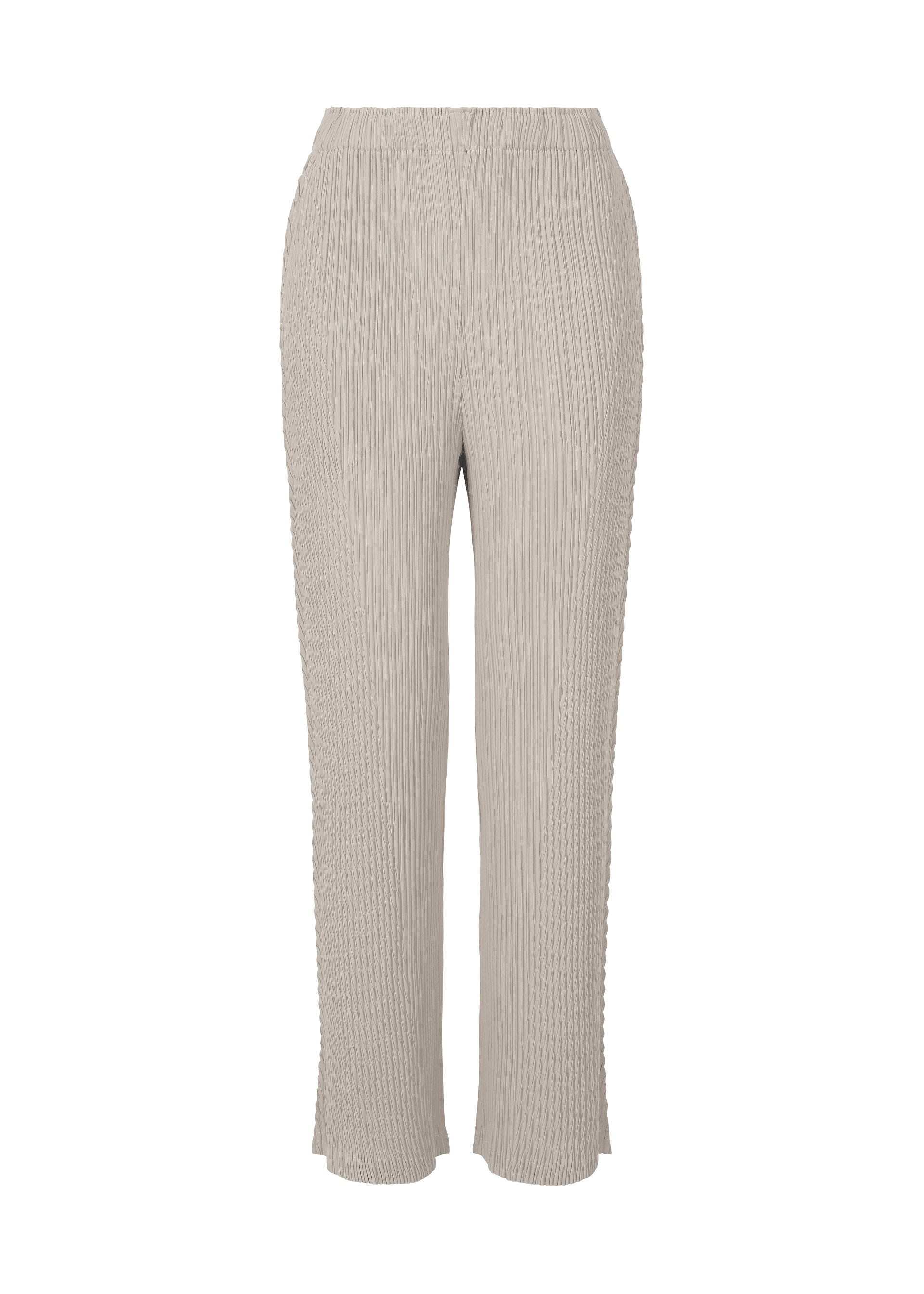 BOX SHOULDER PLEATS、ウィメンズ_パンツ、グレー