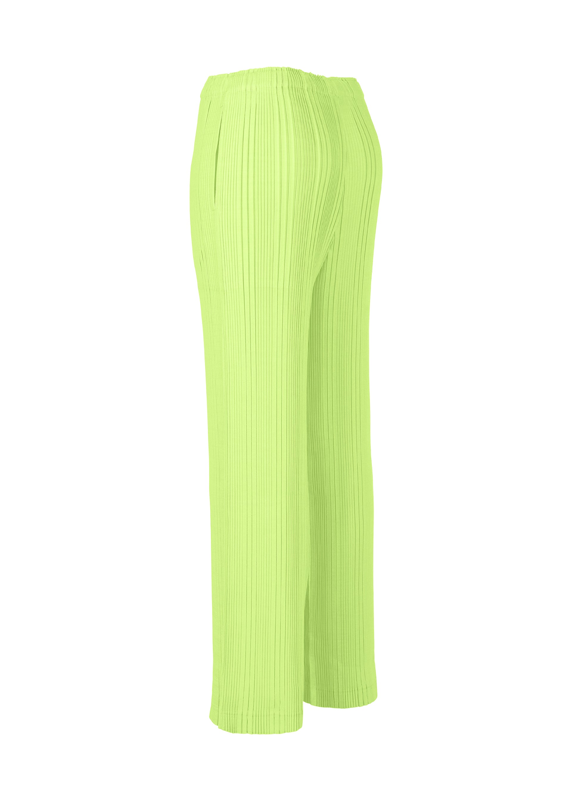 LINEN LIKE RIB PLEATS、ウィメンズ_パンツ、ディテール画像2