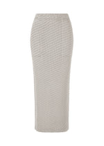 SLEEK PLEATS、ウィメンズ_スカート、グレー