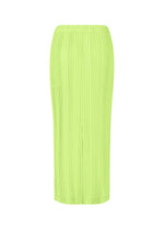 LINEN LIKE RIB PLEATS、ウィメンズ_スカート、ディテール画像1