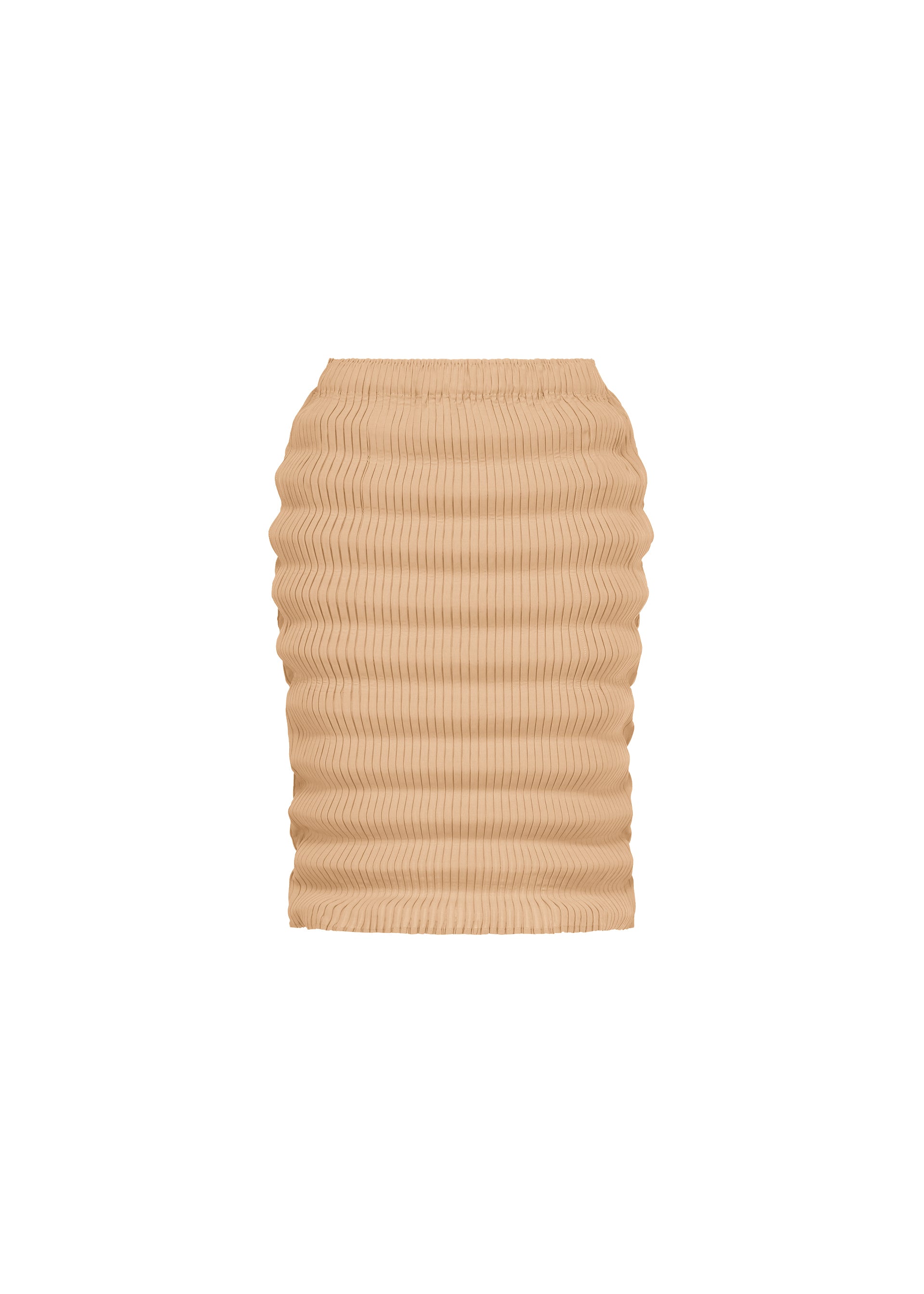 SPRING PLEATS、ウィメンズ_スカート、ベージュ