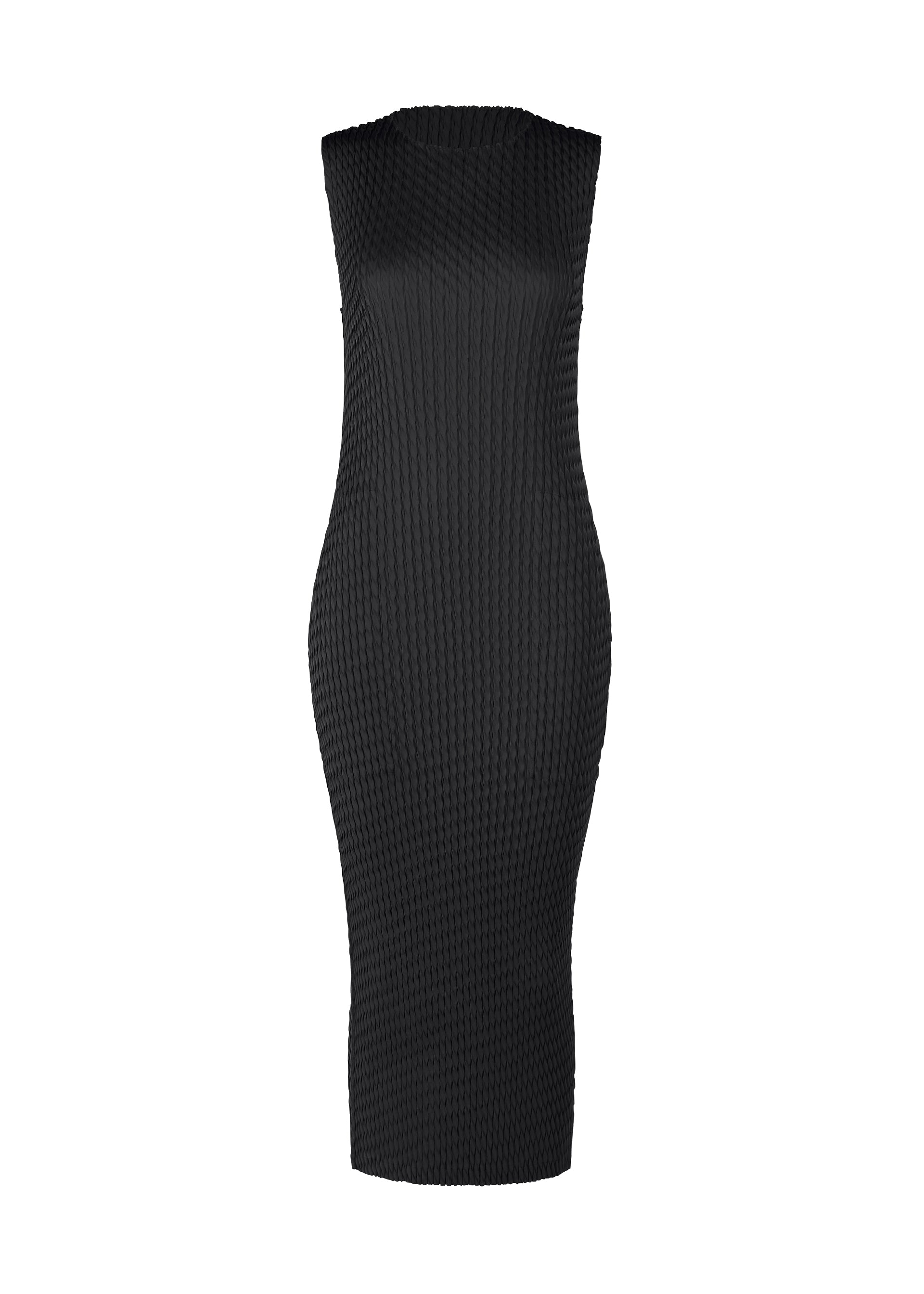 SLEEK PLEATS、ウィメンズ_ワンピース、ブラック