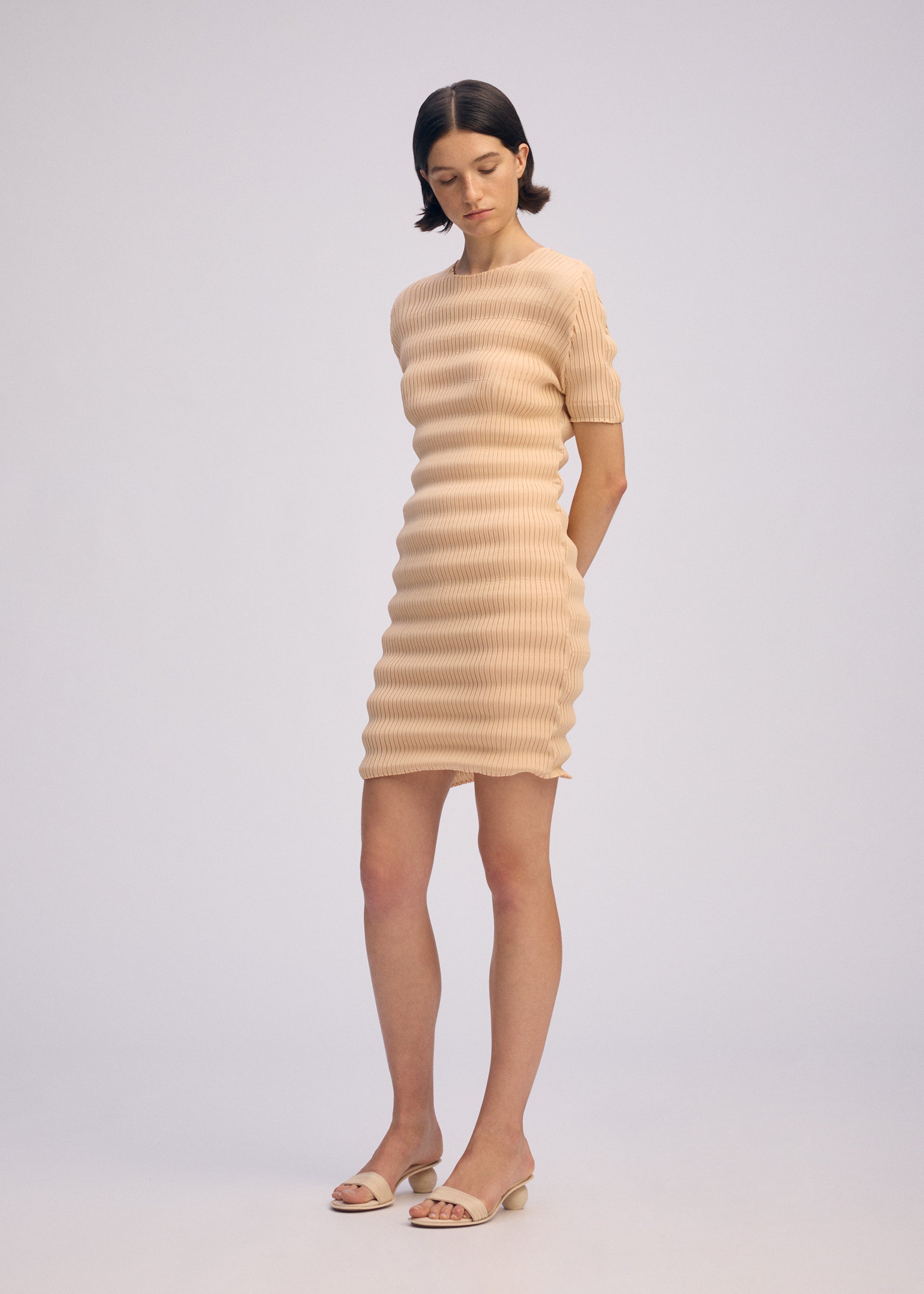SPRING PLEATS、ウィメンズ_ワンピース、着用画像2