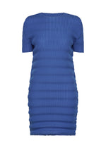 SPRING PLEATS、ウィメンズ_ワンピース、ブルー