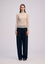 CHIFFON TWIST 3、ウィメンズ_トップス_トップ、着用画像1
