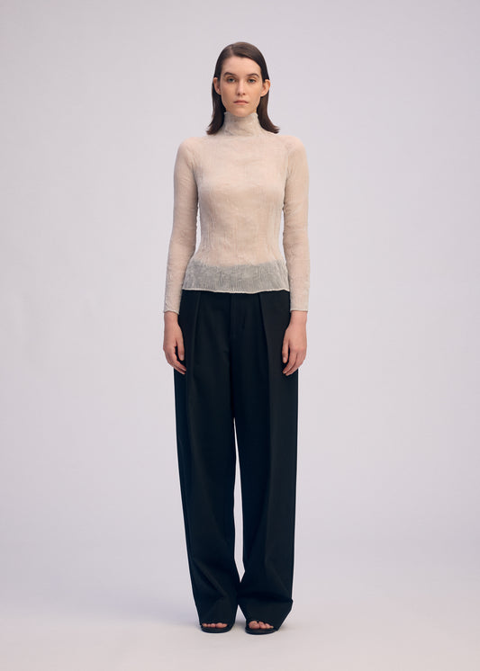 CHIFFON TWIST 3、ウィメンズ_トップス_トップ、着用画像1