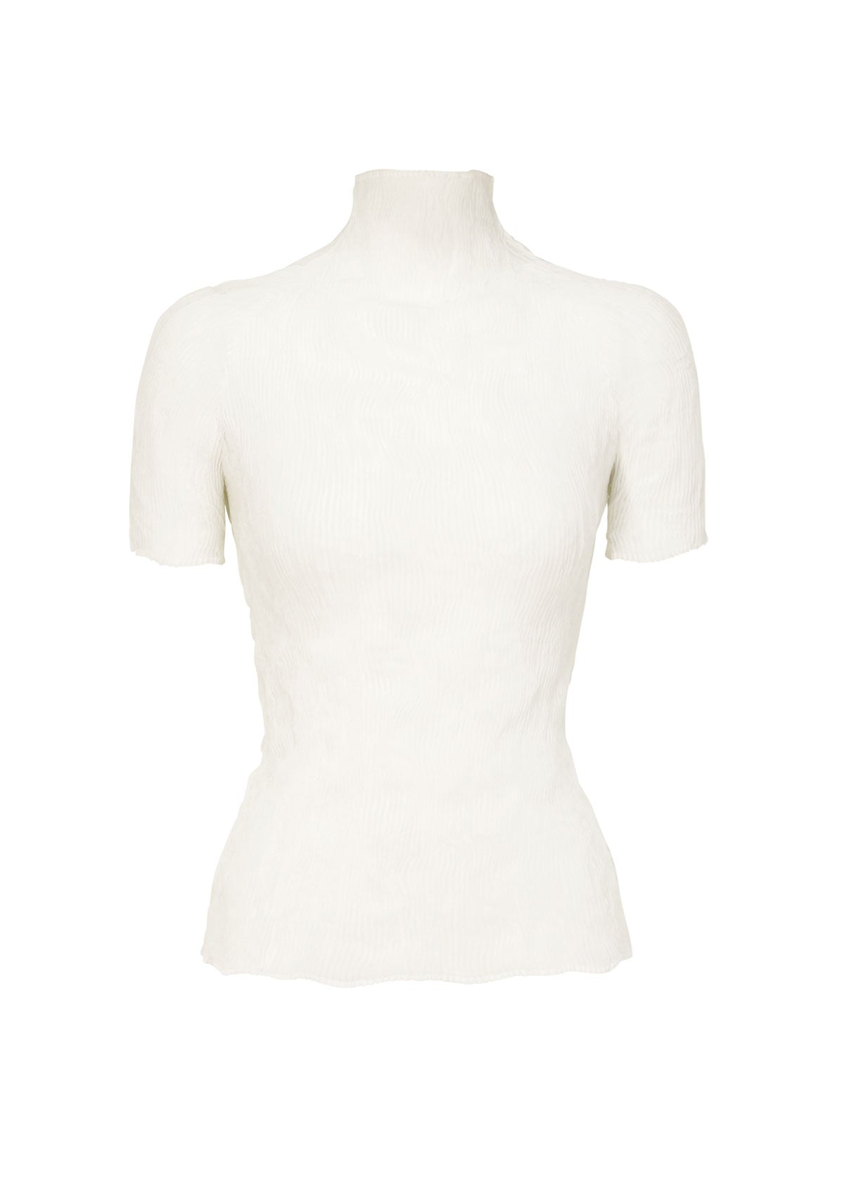 CHIFFON TWIST BK/WT-66、ウィメンズ_トップス_トップ、ホワイト