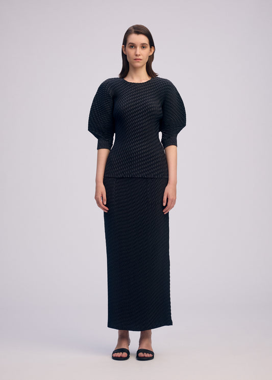 SLEEK PLEATS、ウィメンズ_トップス_トップ、着用画像1