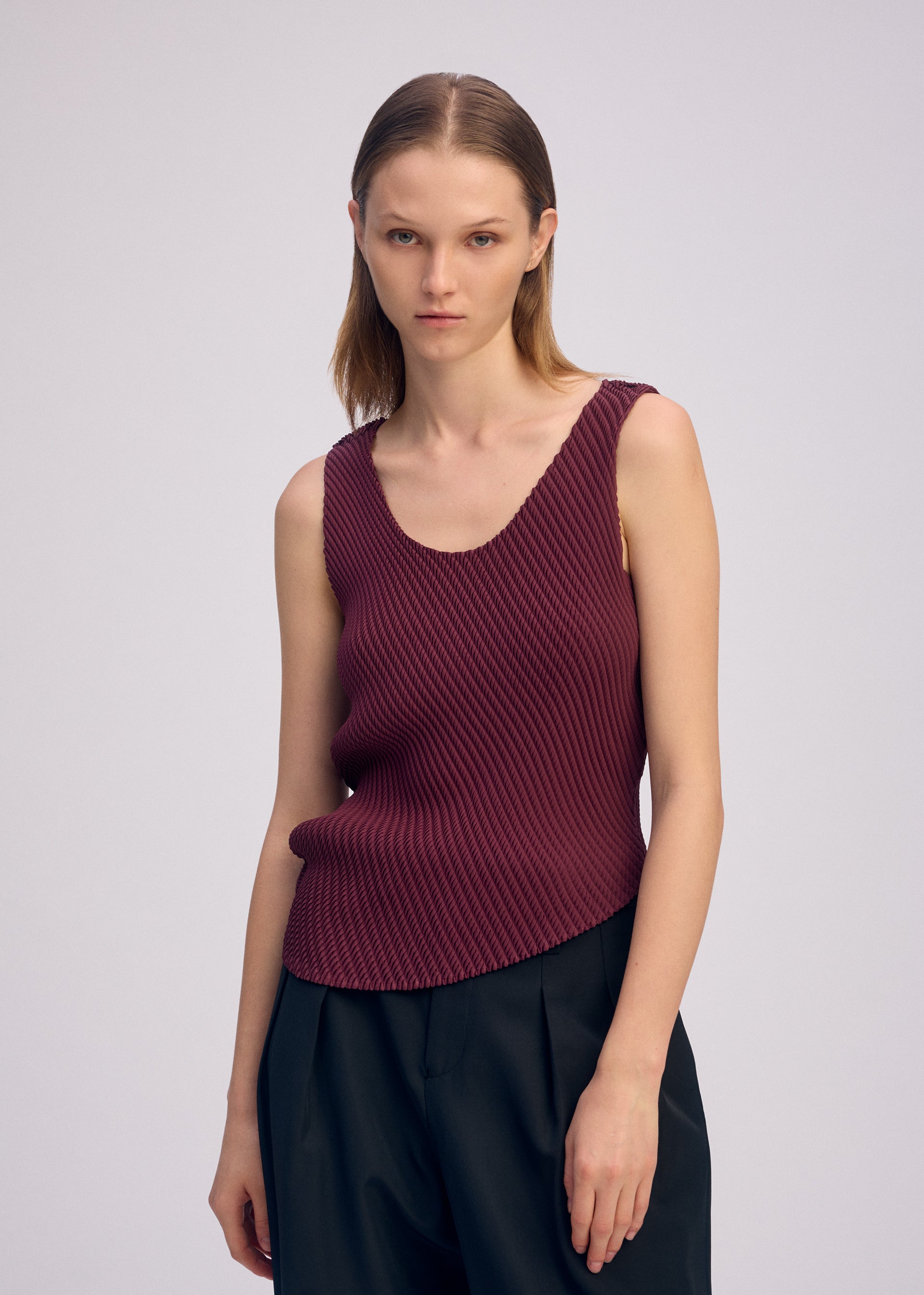MISTY PLEATS、ウィメンズ_トップス_トップ、着用画像3