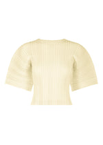 LINEN LIKE RIB PLEATS