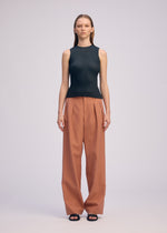 RESTORE BLEND PLEATS、ウィメンズ_トップス_トップ、着用画像1