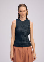 RESTORE BLEND PLEATS、ウィメンズ_トップス_トップ、着用画像3