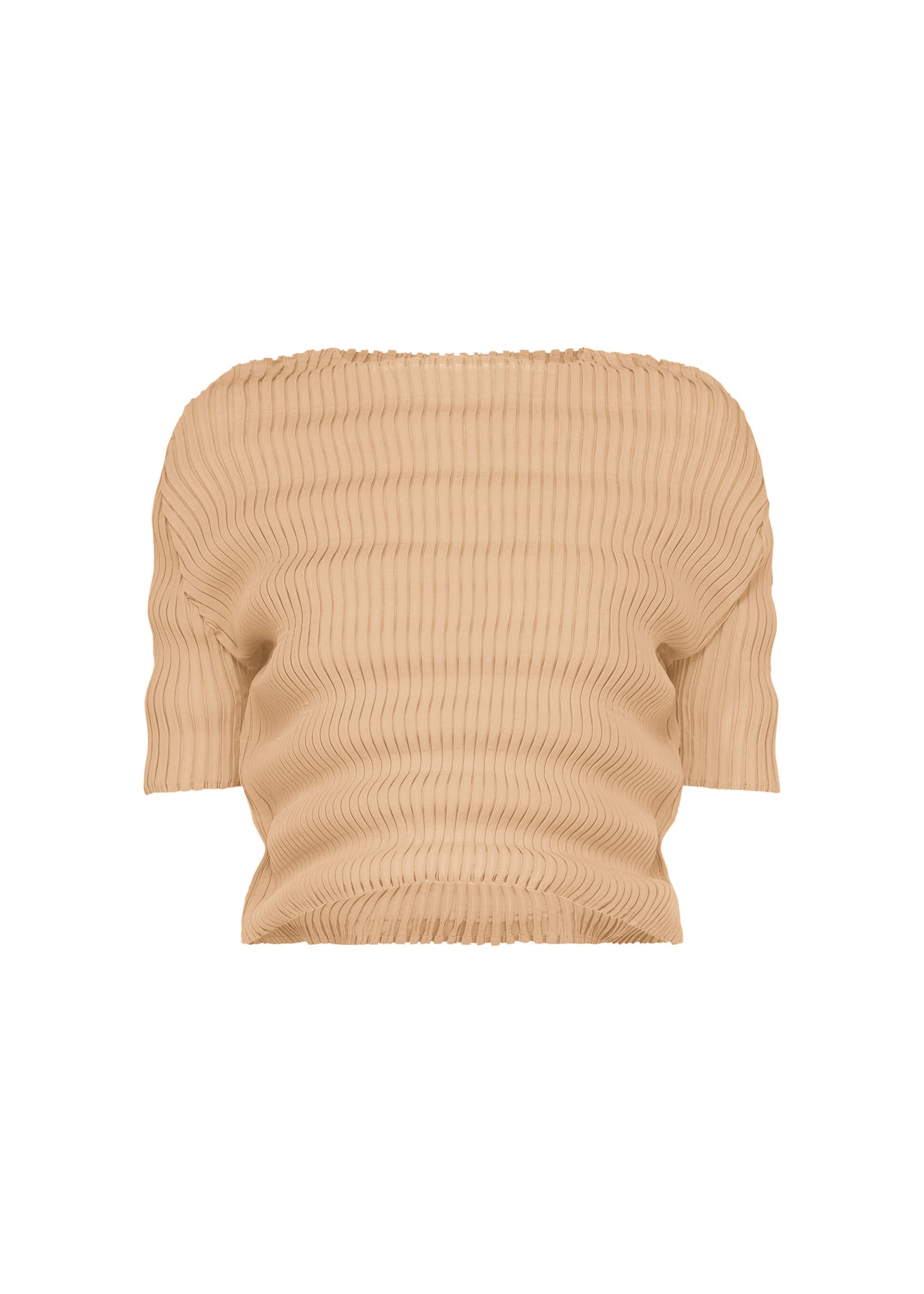 SPRING PLEATS、ウィメンズ_トップス_トップ、ベージュ