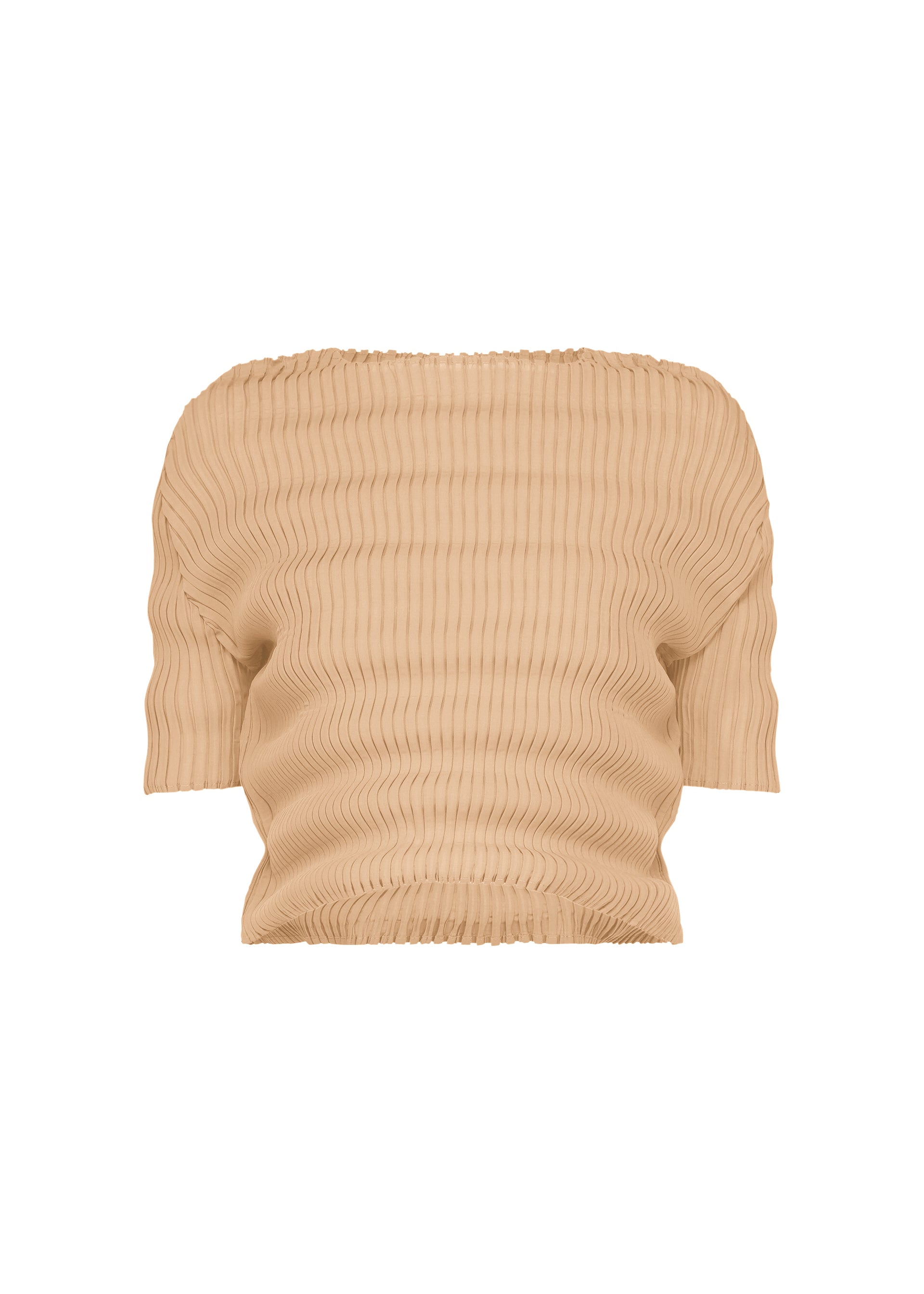 SPRING PLEATS、ウィメンズ_トップス_トップ、ベージュ