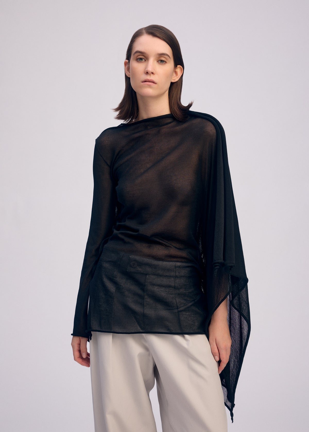 CONCEALED KNIT、ウィメンズ_ニット、着用画像3