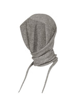 SILK CASHMERE KNIT BALACLAVA、アクセサリー&その他_帽子、グレー
