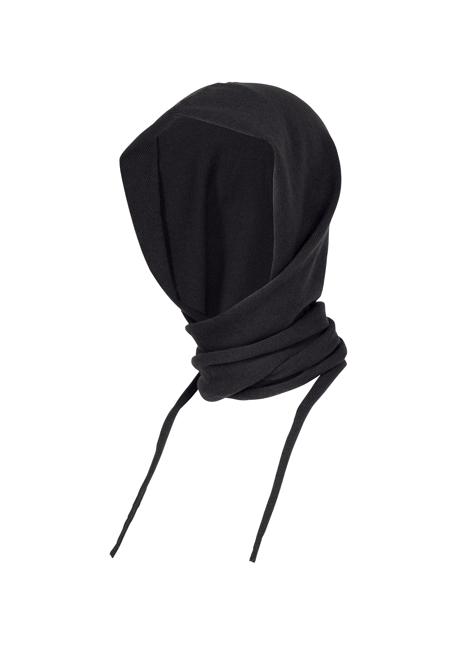 SILK CASHMERE KNIT BALACLAVA、アクセサリー&その他_帽子、グレー