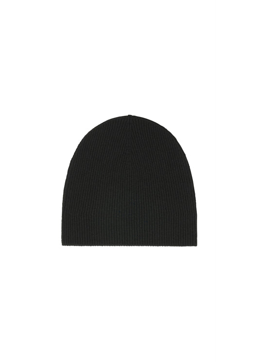 O KNIT BEANIE、アクセサリー&その他_帽子、ブラック