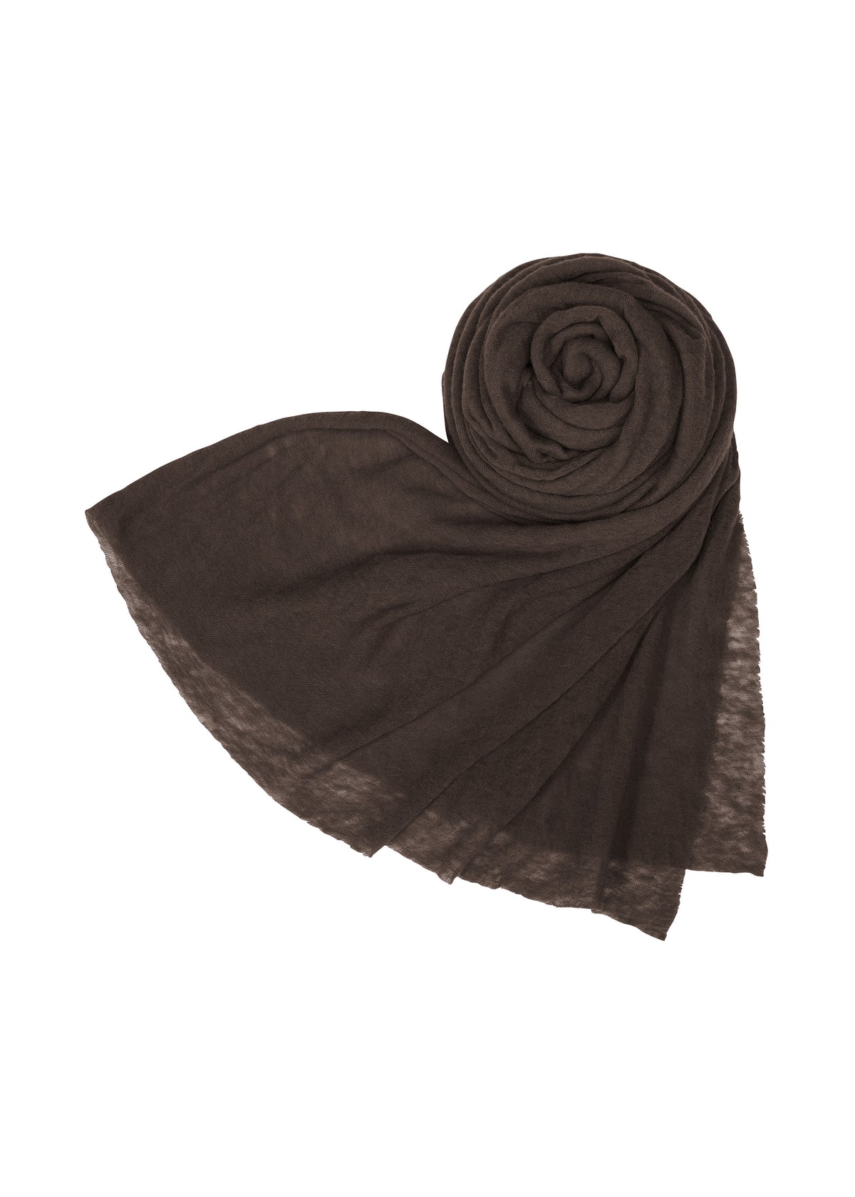 CASHMERE KNIT STOLE、ウィメンズ_ニット、ブラウン