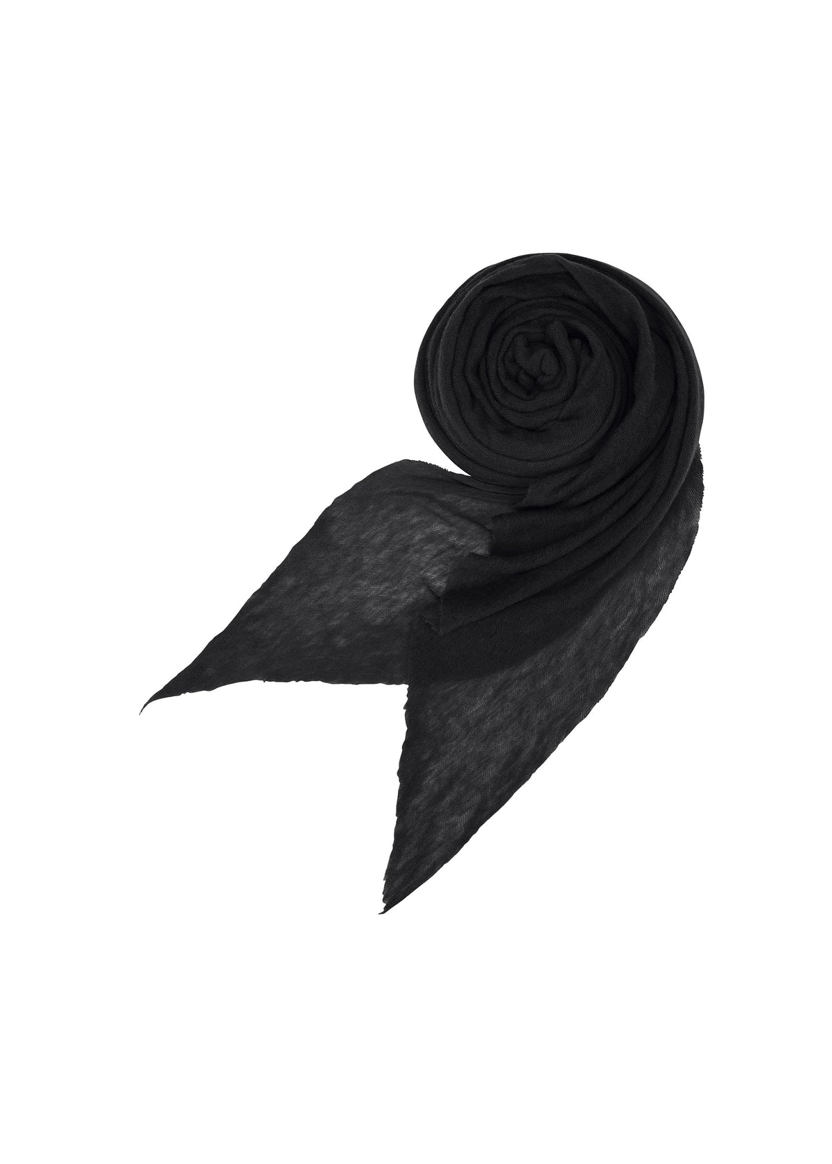 CASHMERE KNIT STOLE、ウィメンズ_ニット、ブラック