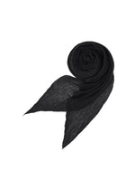 CASHMERE KNIT STOLE、ウィメンズ_ニット、ブラック