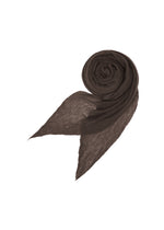 CASHMERE KNIT STOLE、ウィメンズ_ニット、ブラウン