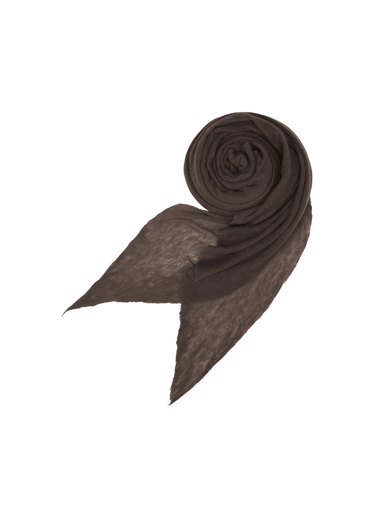 CASHMERE KNIT STOLE、ウィメンズ_ニット、ブラウン