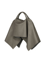 SQUARE BAG(LEATHER)、バッグ&財布_ハンドバッグ、グレー