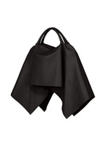 SQUARE BAG(LEATHER)、バッグ&財布_ハンドバッグ、ブラック