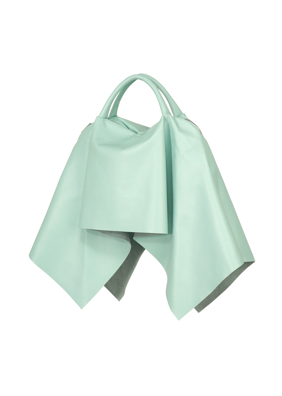 SQUARE BAG(LEATHER)、バッグ&財布_ハンドバッグ、ブルー