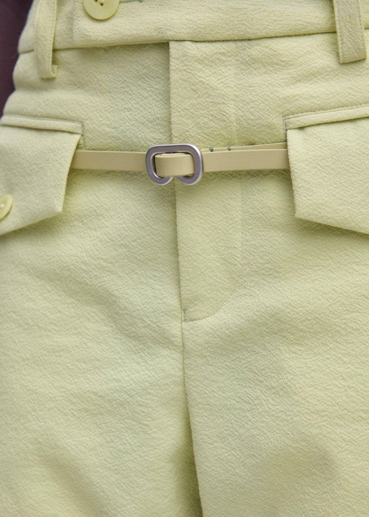 SOLID LEATHER BELT、アクセサリー&その他_アクセサリー、着用画像1